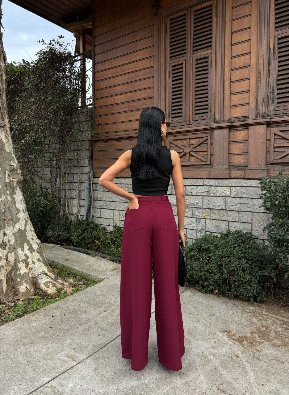 Küçük resim: Bol Paça Palazzo Pantolon