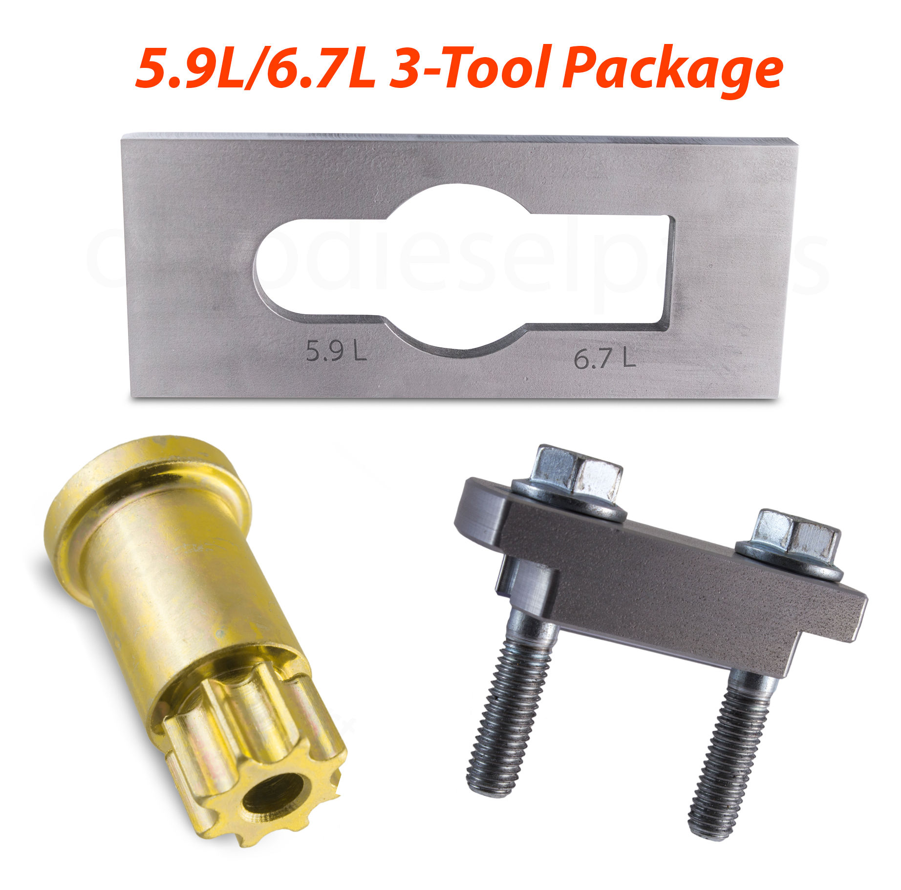 ODP Barring, Pump Gear Puller, Injector Nozzle Removal Tool 5.9/6.7L Cummins