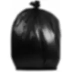 Strong Black Garbage Bags