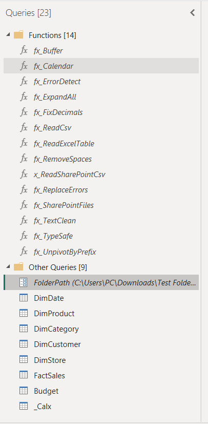 Thumbnail: Power Query Toolkit