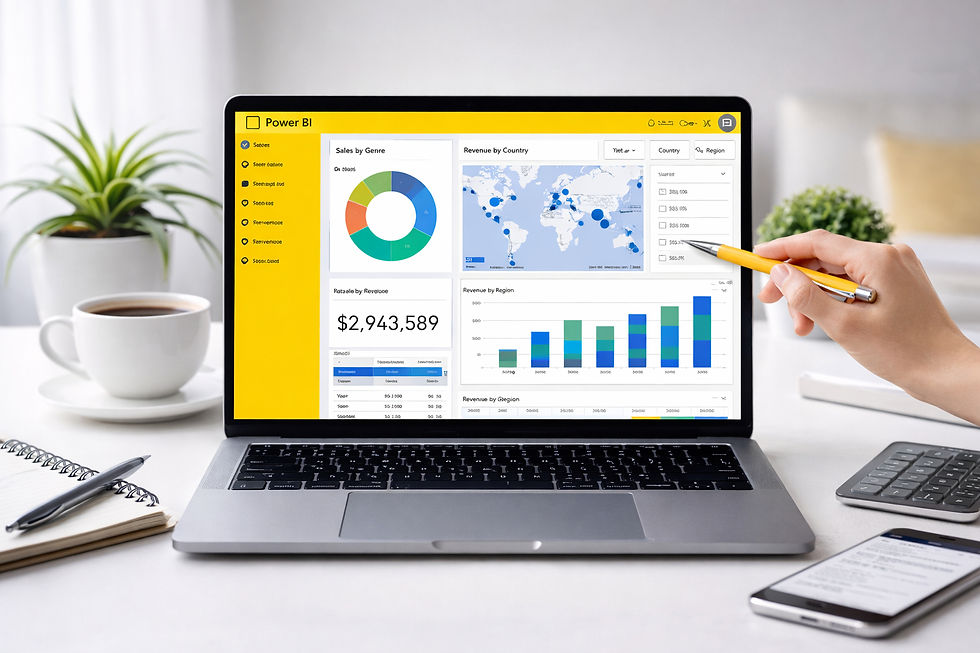 Power BI basics, all in a one-day crash course