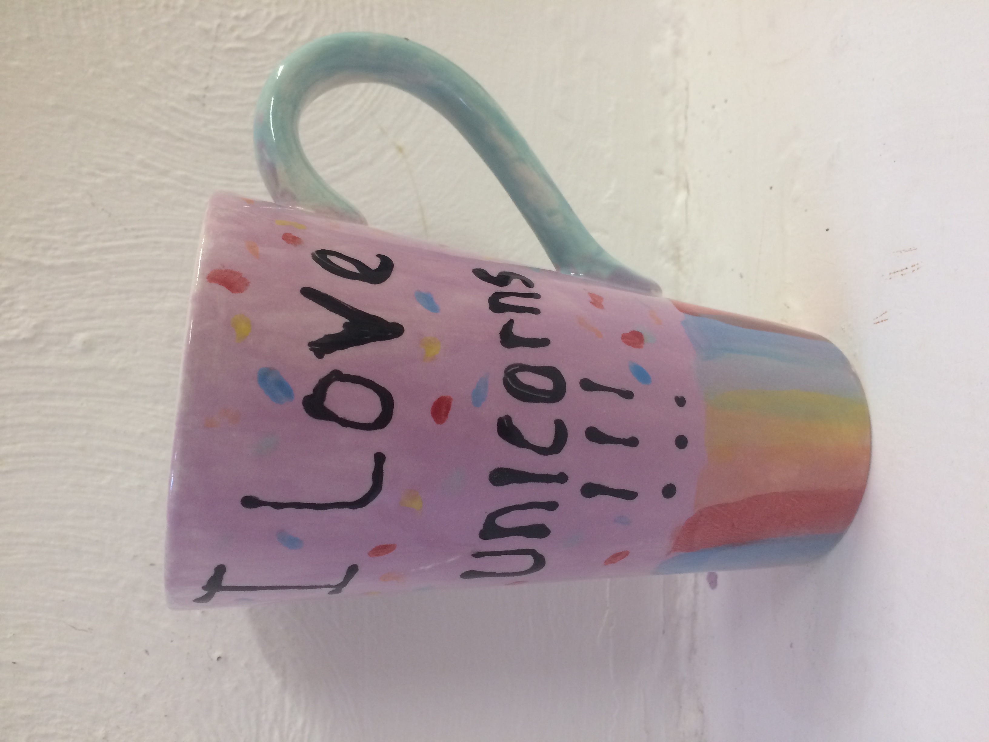 Hand painted mug