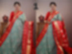 Iikal silk saree with kaddi border