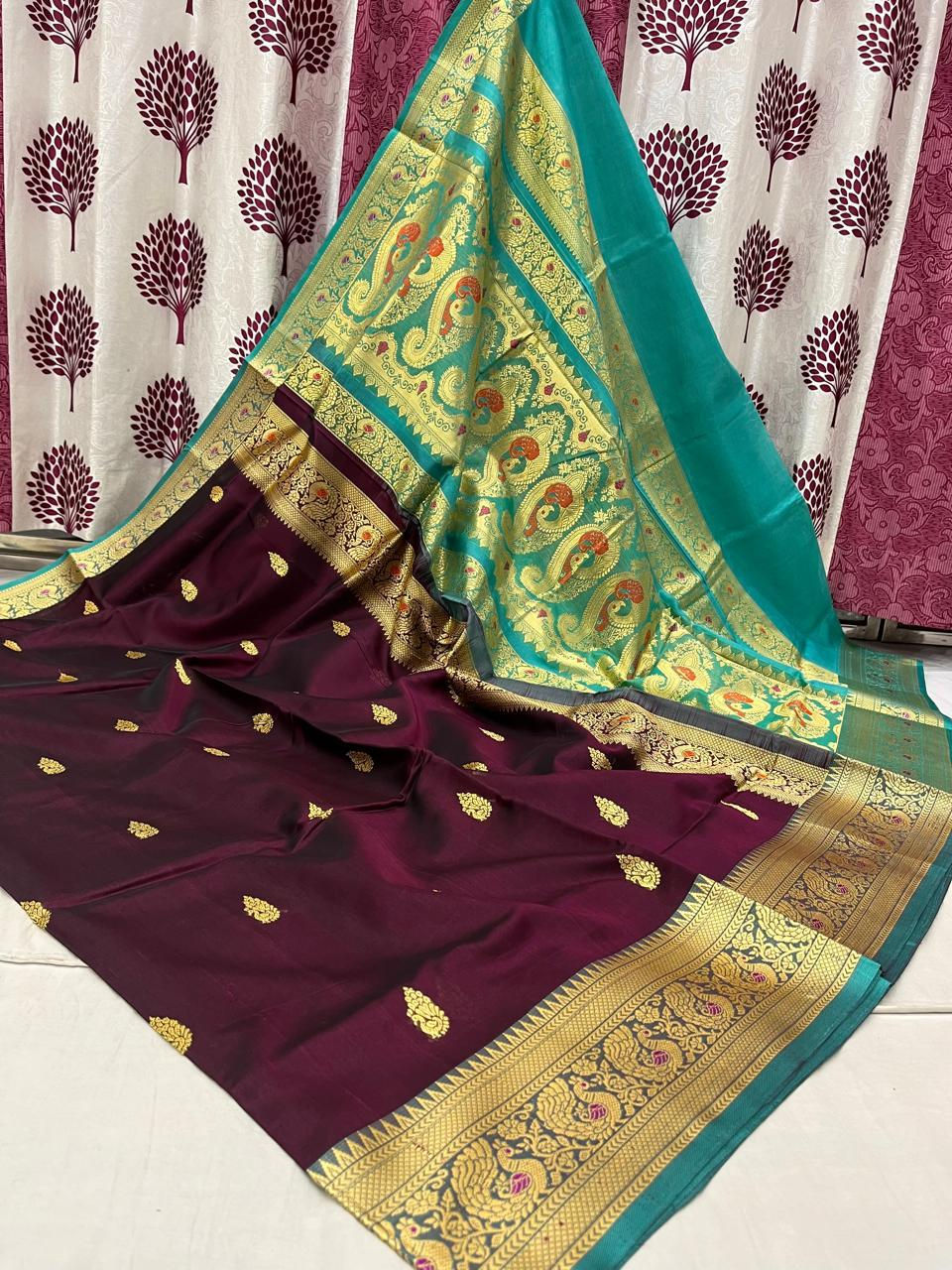 Thumbnail: Dagina Peshwai Paithani