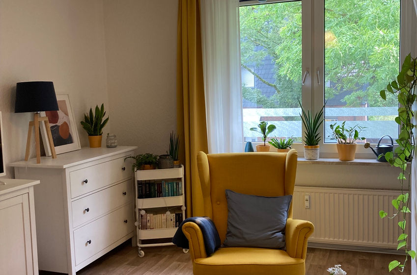 WohnzimmerMietwohnung Bochum-Gerthe,Kunadt Immobilien