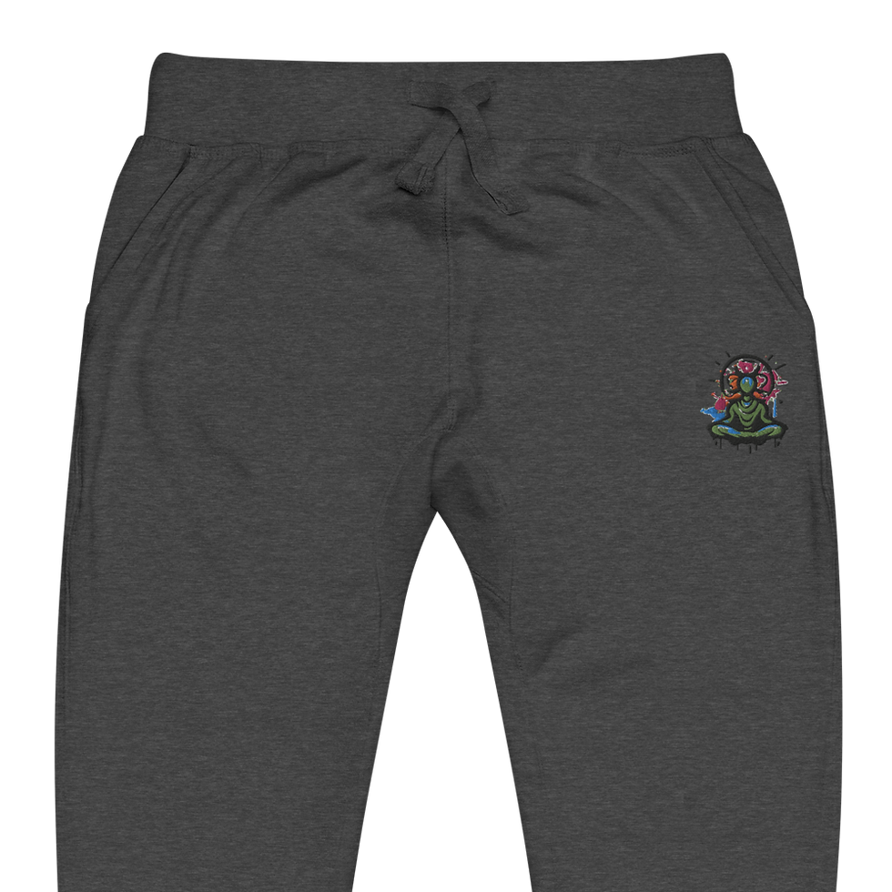 Thumbnail: Men's Embroidered Logo Fleece Sweatpants