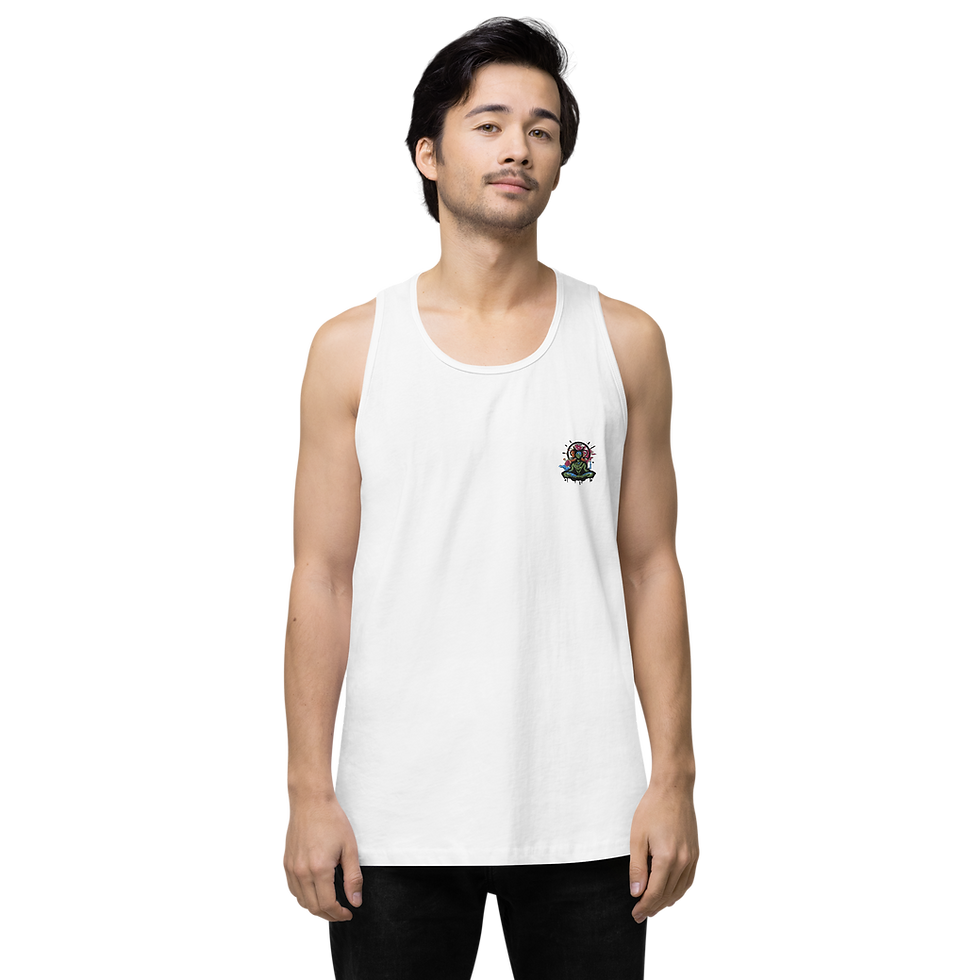 Thumbnail: Men’s Embroidered Logo Classic Tank Top