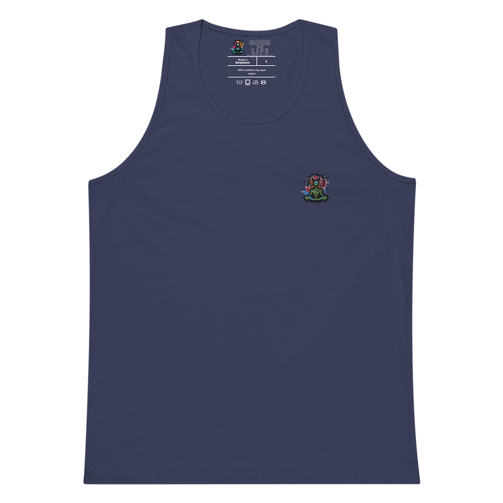 Thumbnail: Men’s Embroidered Logo Classic Tank Top