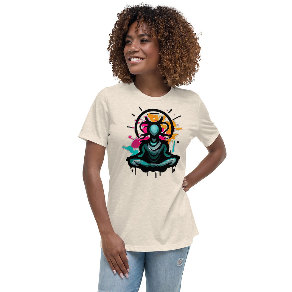 Thumbnail: Women's Logo Graphic Releaxed T-Shirt