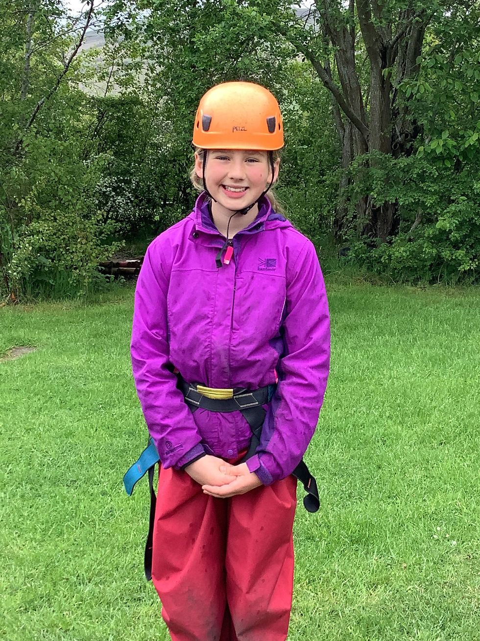 Final Group Ready For High Ropes!