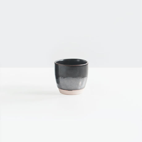 Black and Gray Ceramic Cup
