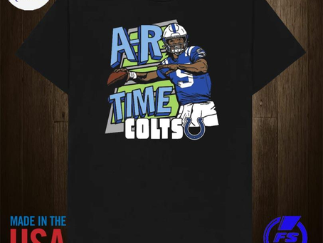 Awaiistore - Official indianapolis colts anthony richardson homage charcoal 2023 nfl draft first rou