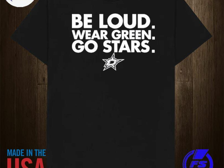 Awaiistore - Nice be Loud Wear Green Go Stars Shirt