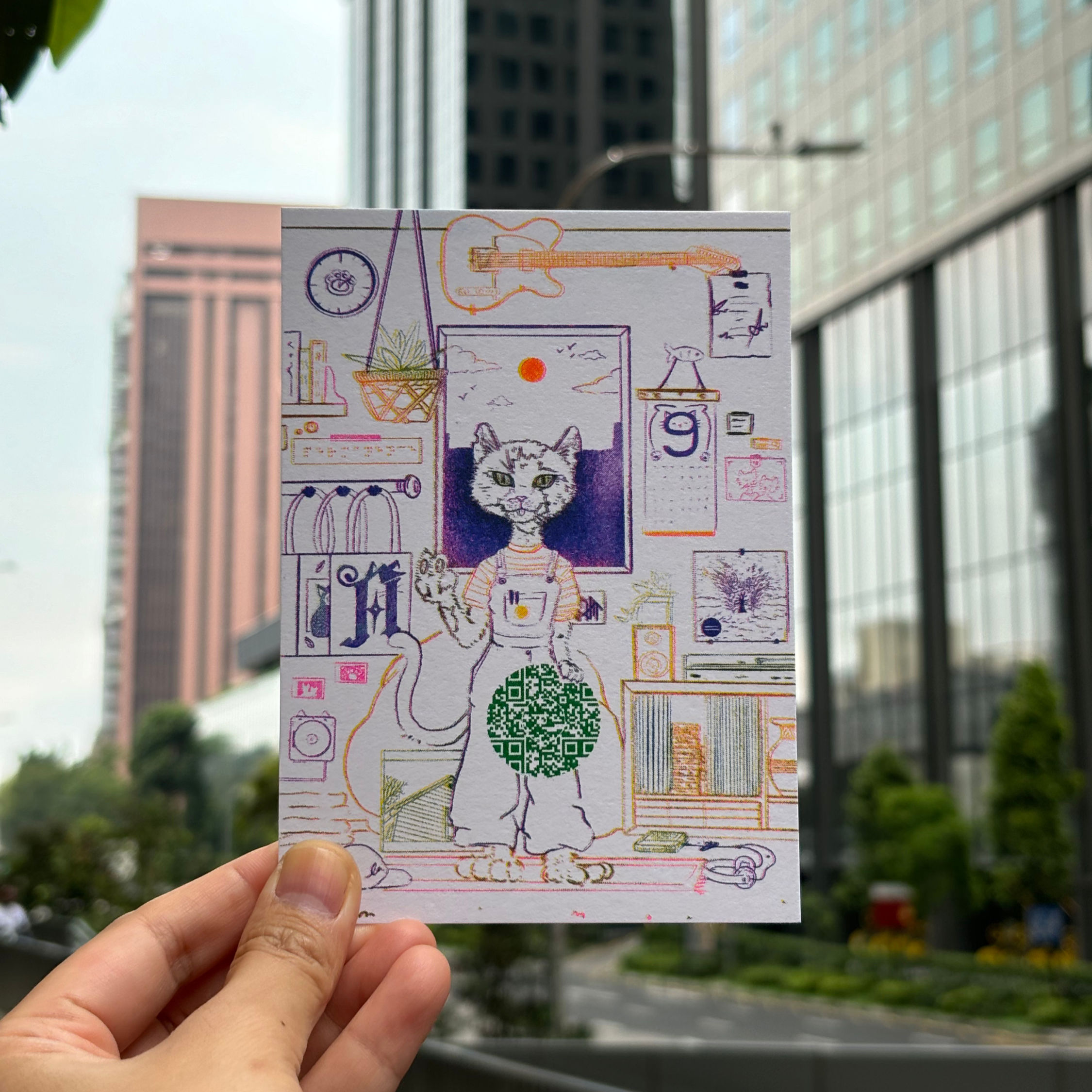 ilyrecords A6 Riso-Druck Nr. 1