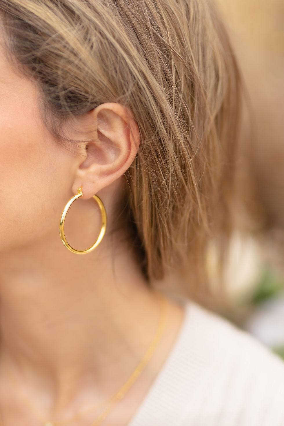 Thumbnail: Divine Hoop Earring
