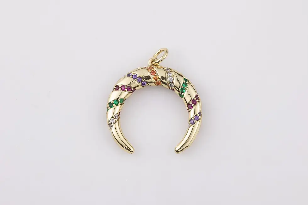 Horn Multicolor Charm