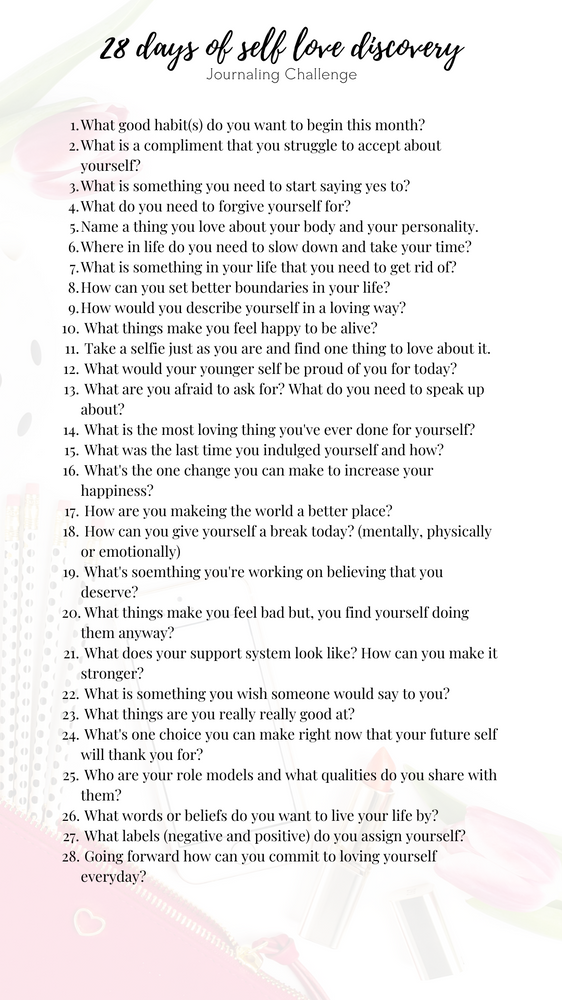 The Practice of Journaling - Self Love