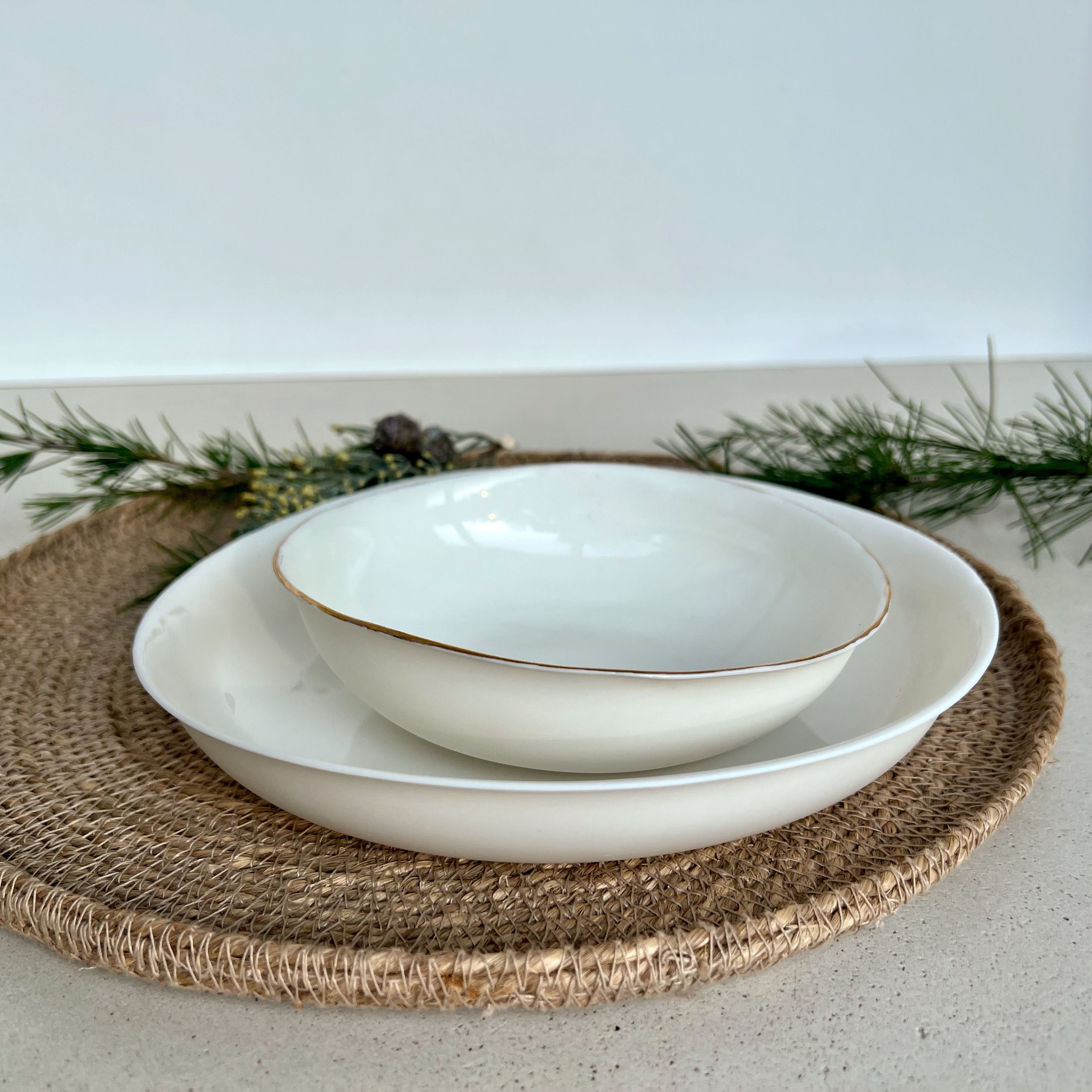 Bol Porcelaine Liseret Or