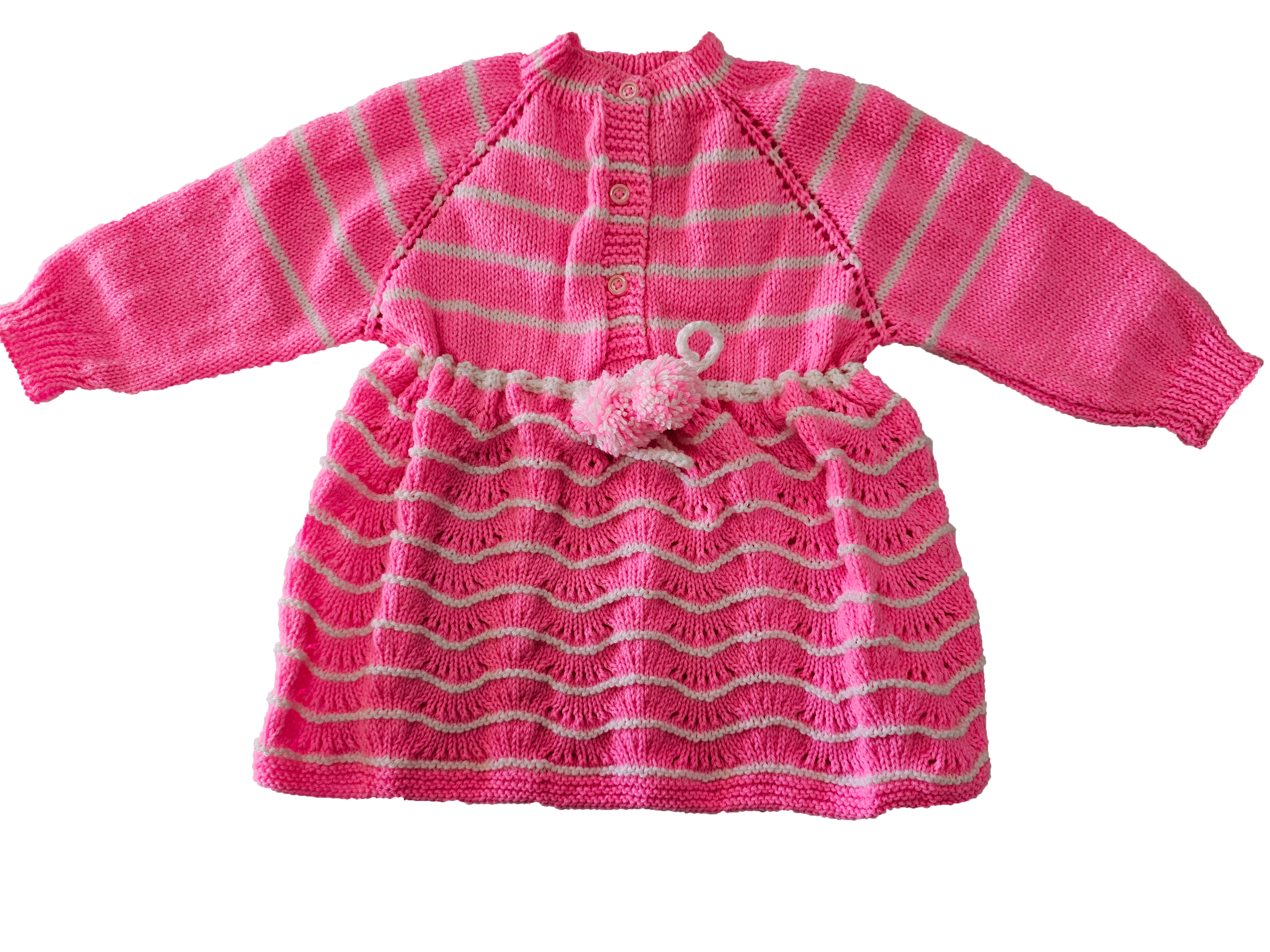 Pink Knitted Kurti