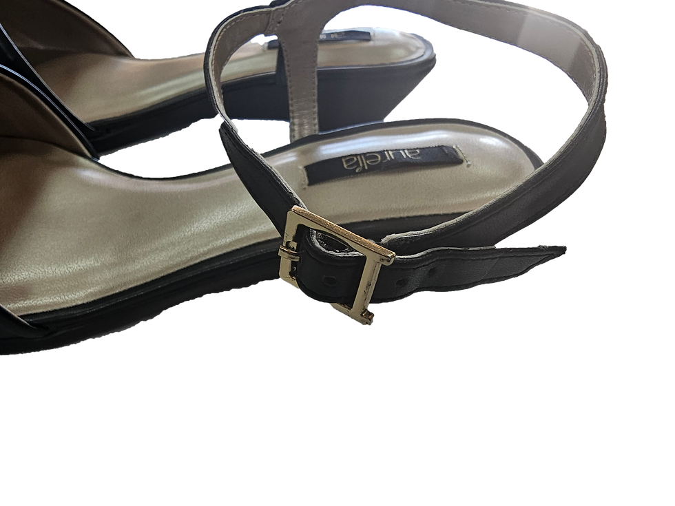 Thumbnail: Black Heels with Ankle Belt
