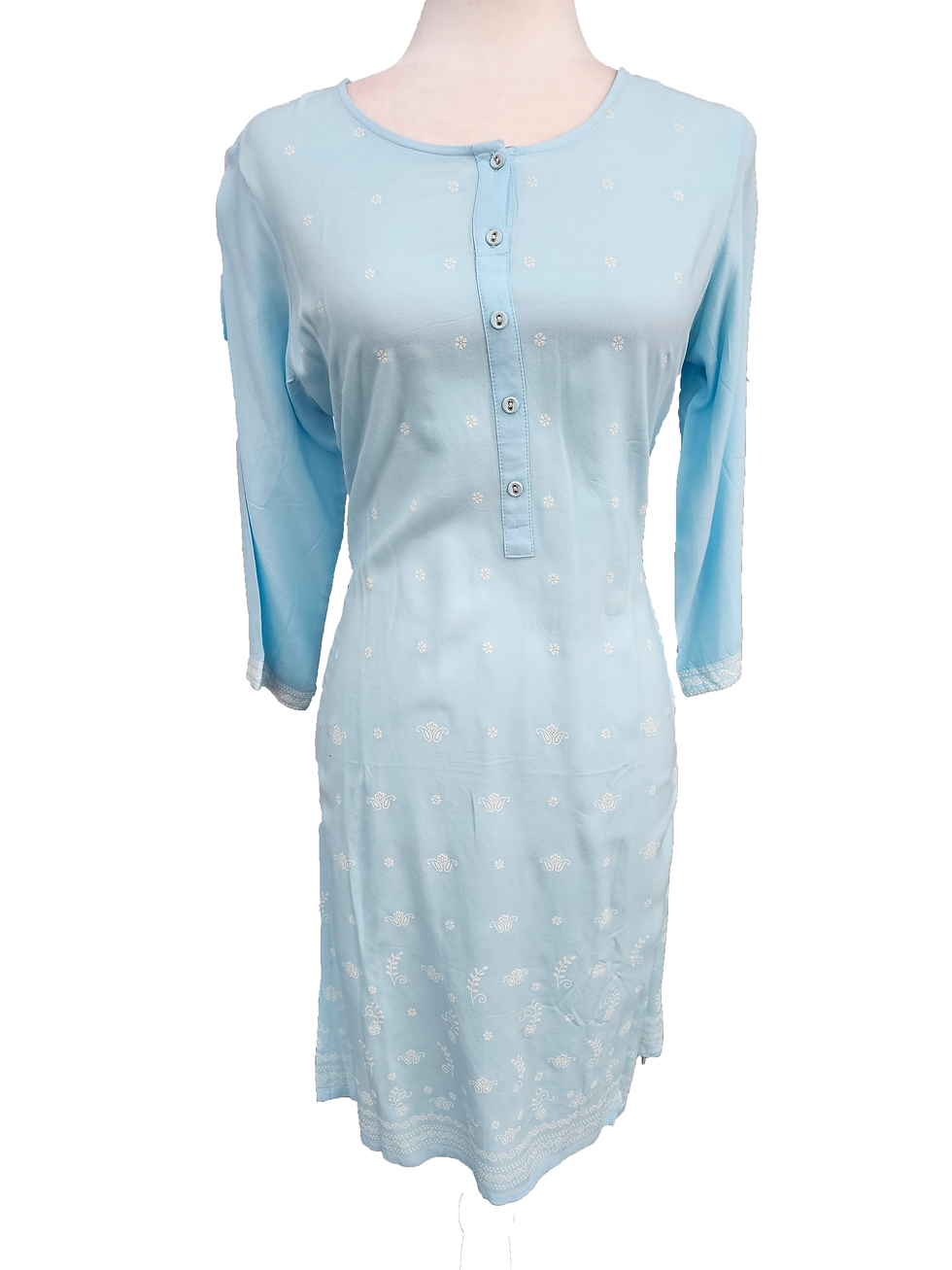 Light Blue Kurti