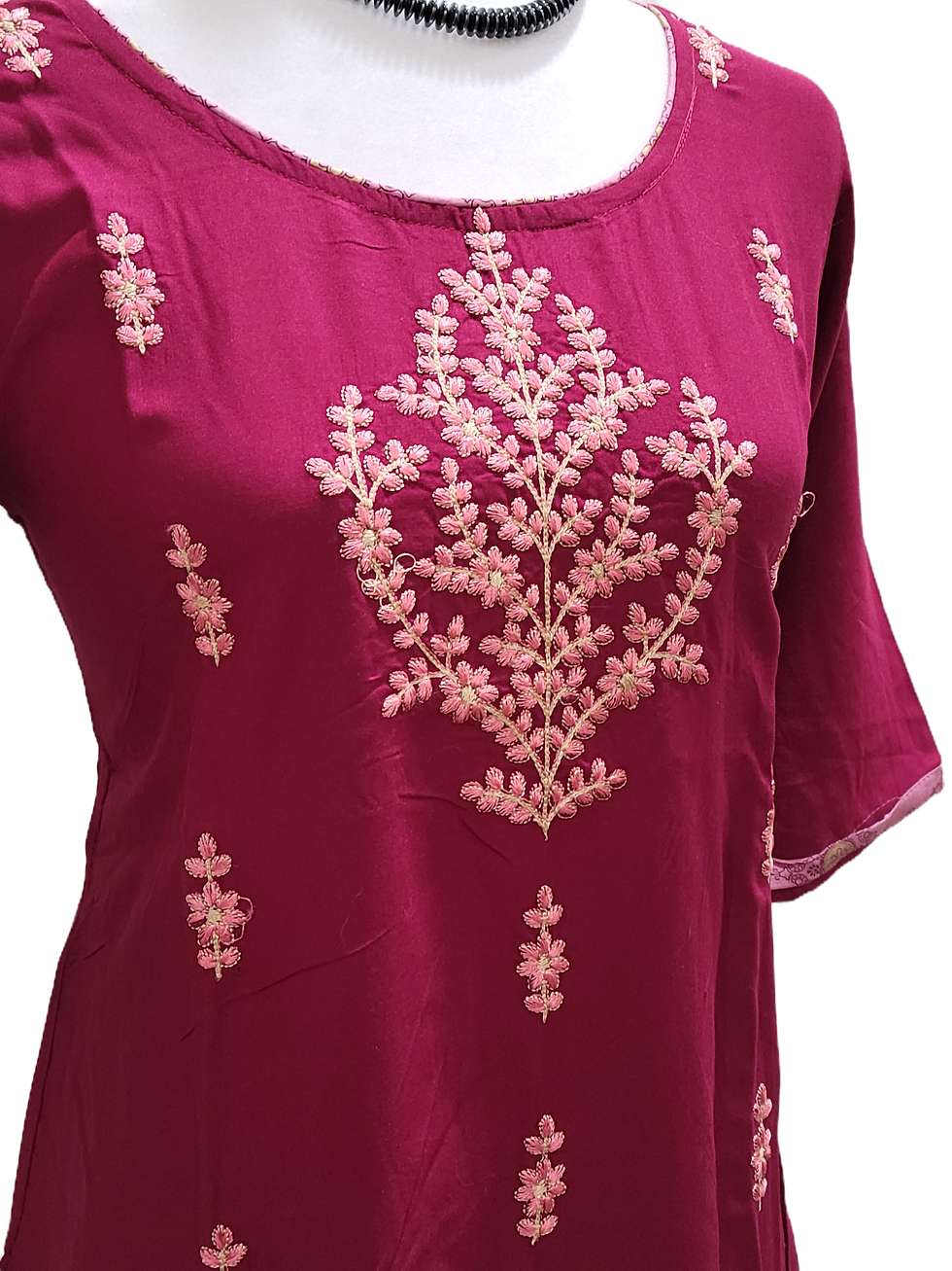 Kurti in Magenta Pink