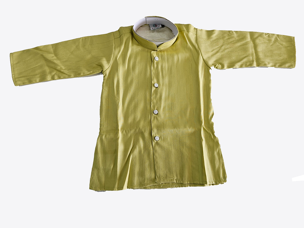 Thumbnail: Lime Green Kurta (0-3 Months)