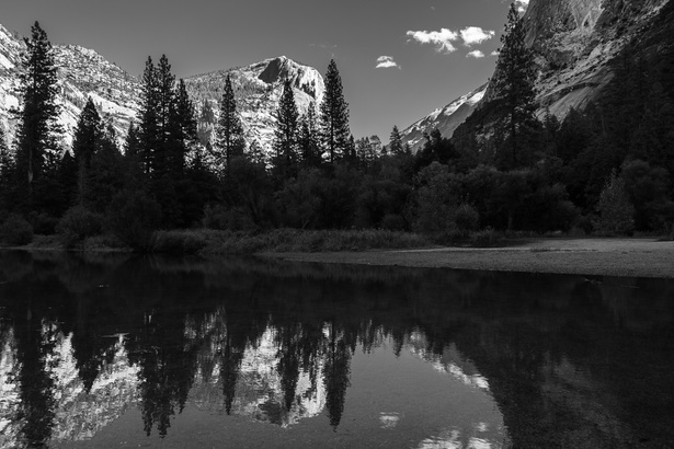 Still Water Beneath an October Sky