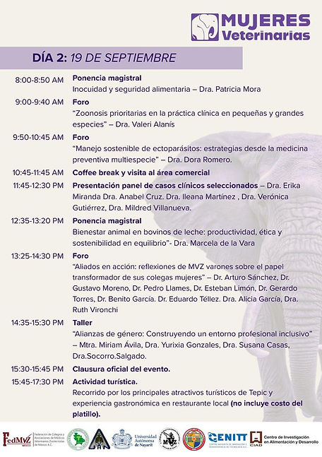 Programa 19 de septiembre