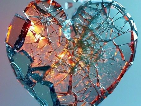 Cœur brisé fracture émotionnelle