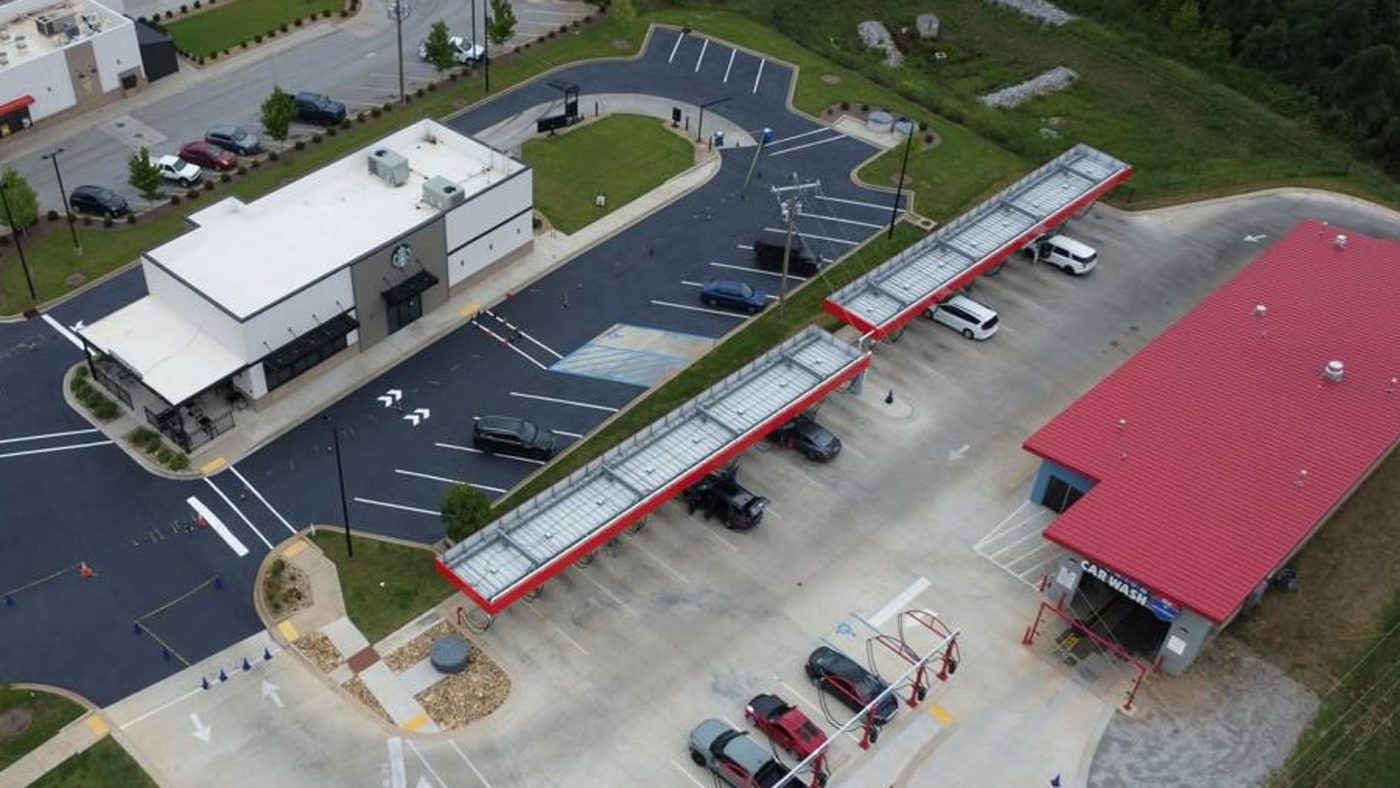 POMCG commercial parking lot project