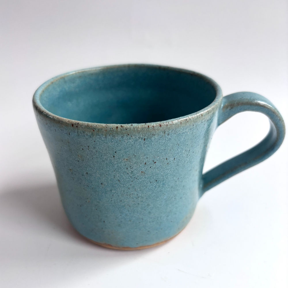 Stoneware Mug - Turquoise 10oz #001