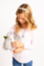 essential oil necklace and BFF doll