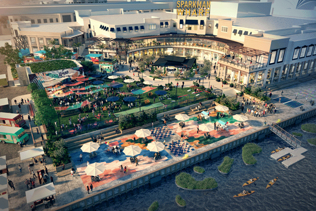 Sparkman Wharf, Water Street Tampa
