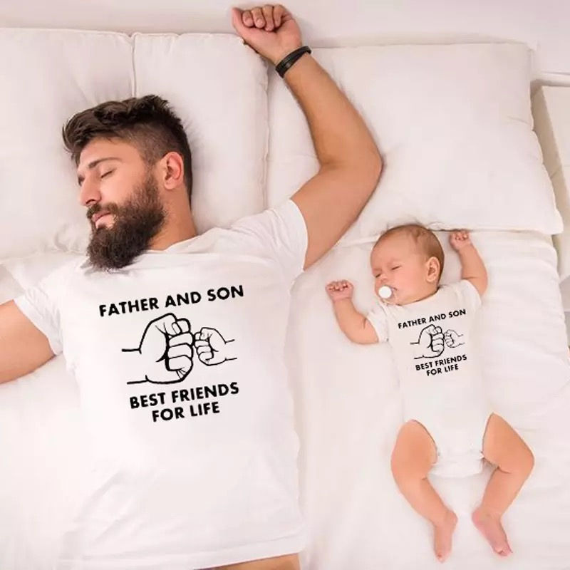 Thumbnail: Family Quote Shirts Mommy And Me Daddy And  Me