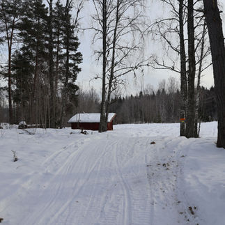 Vindskyddet på Bruksleden/Flobostigen