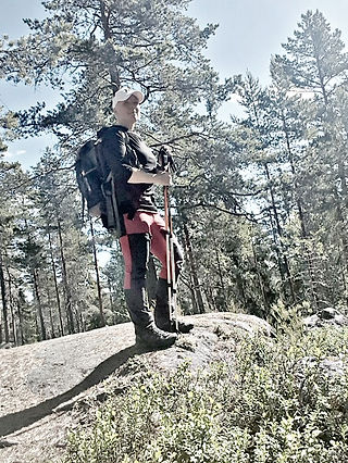 Varmt var bara förnamnet idag men jag hade bestämt mig... Det är ju detta jag älskar även om det är varmt...