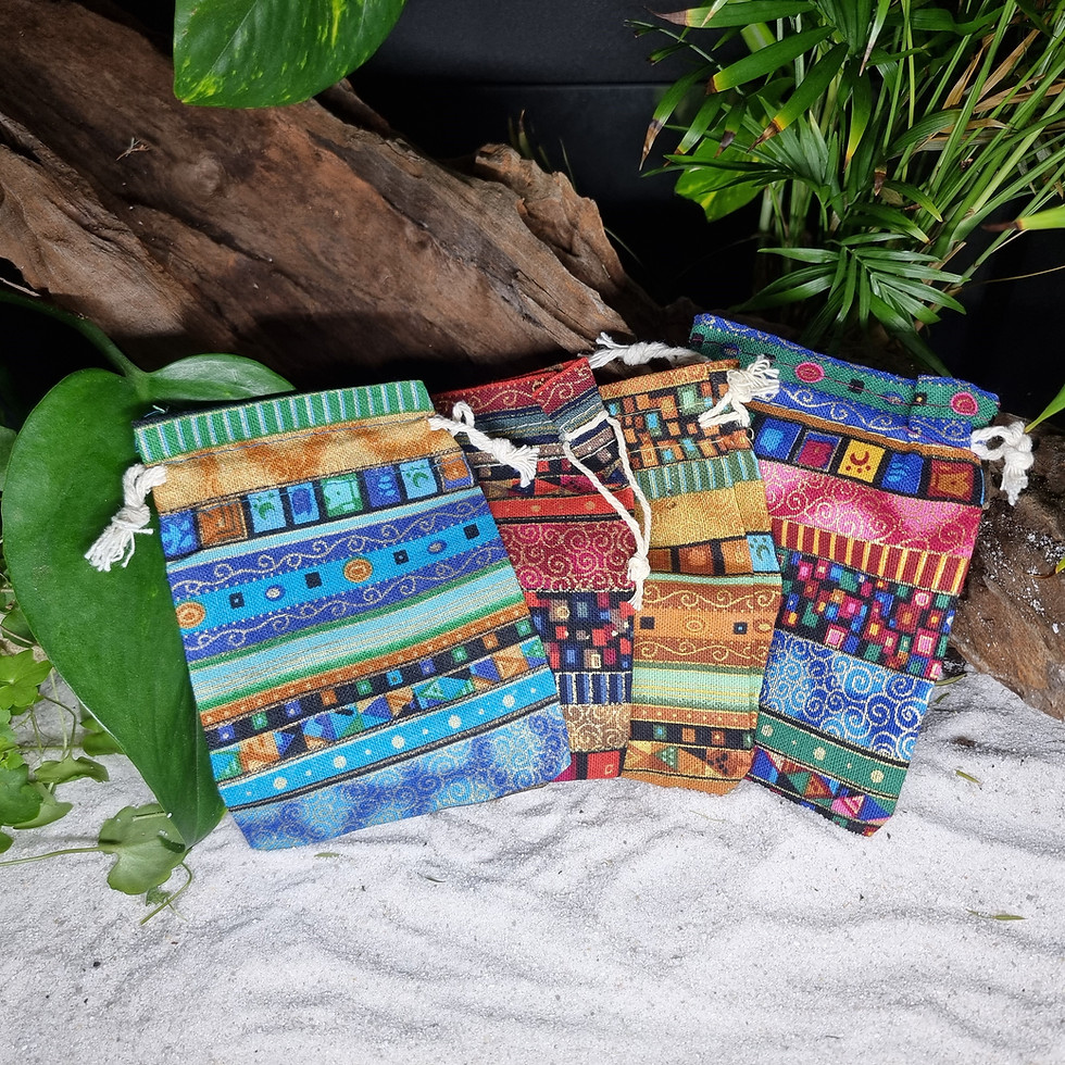 Thumbnail: 7 Chakra crystals with bag