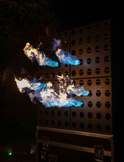 Smiley en feu