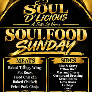Soul D' Licious Sunday Plate