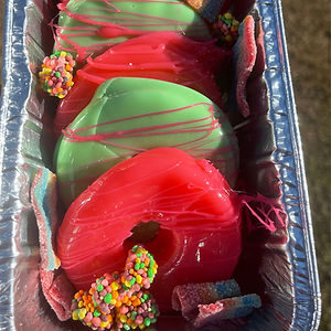 Candied pineapples