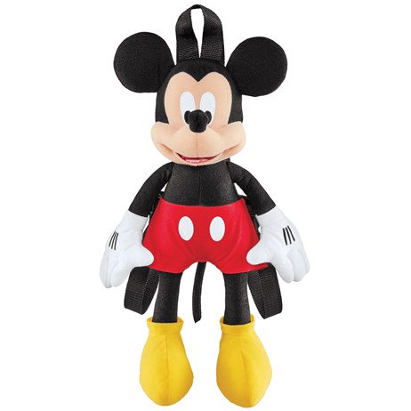 mickey mouse plush backpack