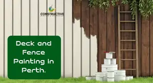 Deck and Fence Painting in Perth.