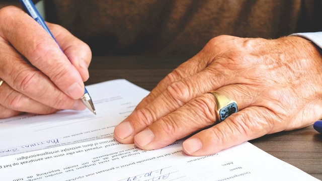 Signing A Document