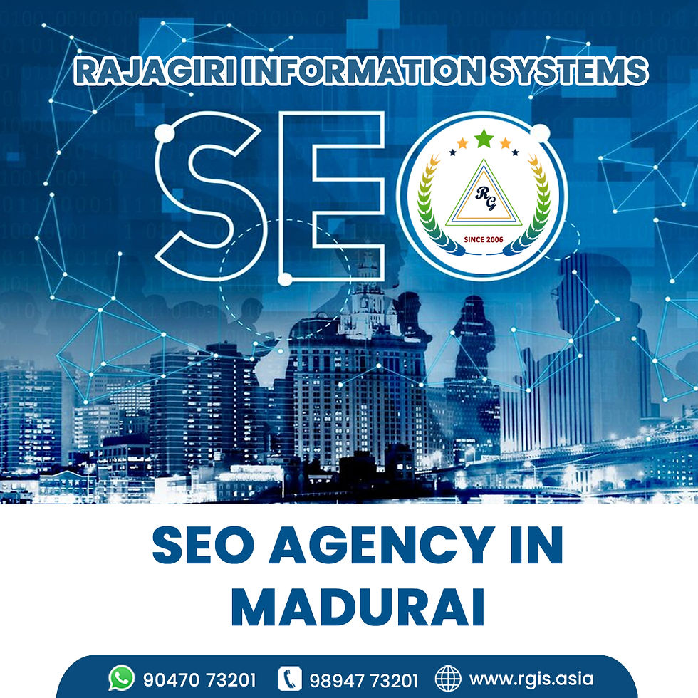 2026 Guide: What to Expect From a Reliable SEO Agency in Madurai
