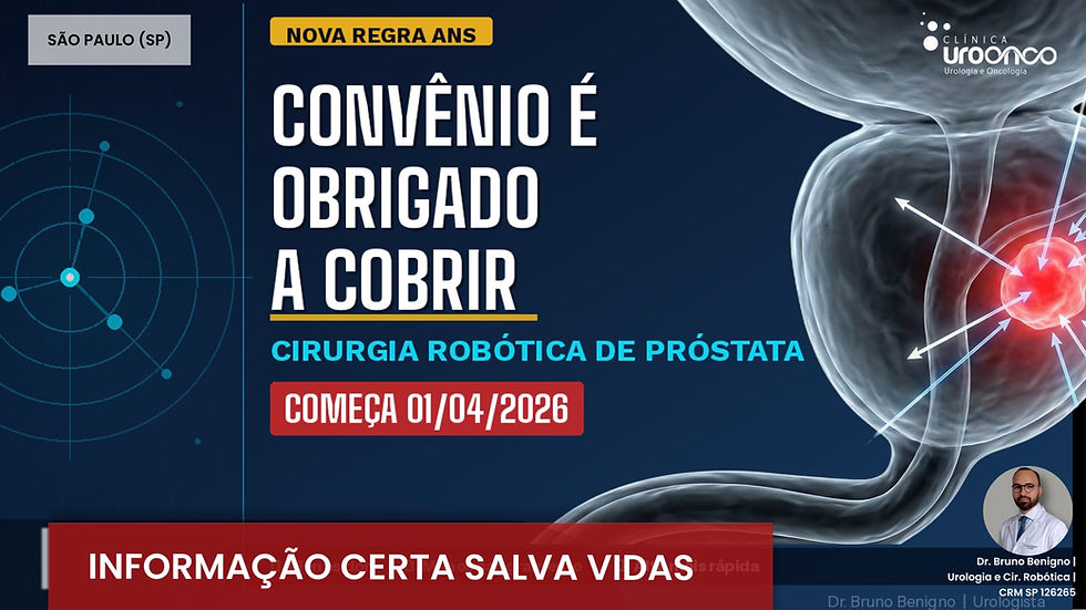 Cirurgia Robótica de Próstata pelo Plano de Saúde: O Que Mudou, Quem Tem Direito e Como Solicitar