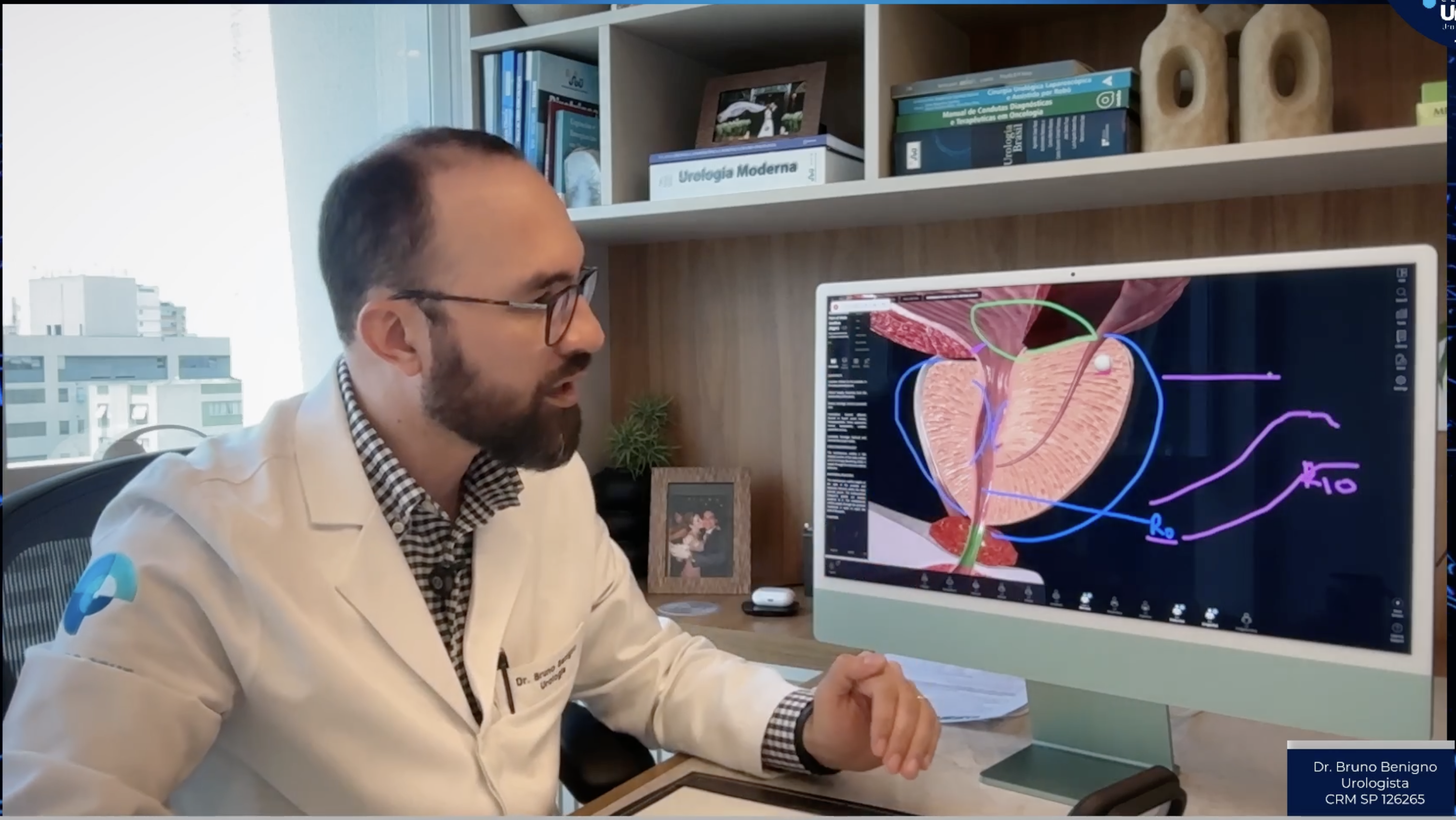 Capa do Vídeo sobre Biópsia de Próstata