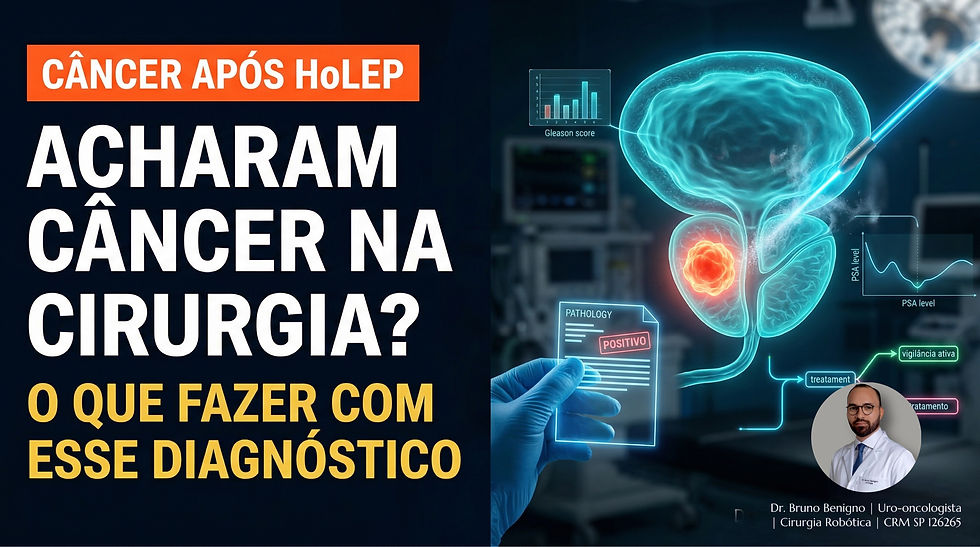 Cancer de próstata após o HoLep