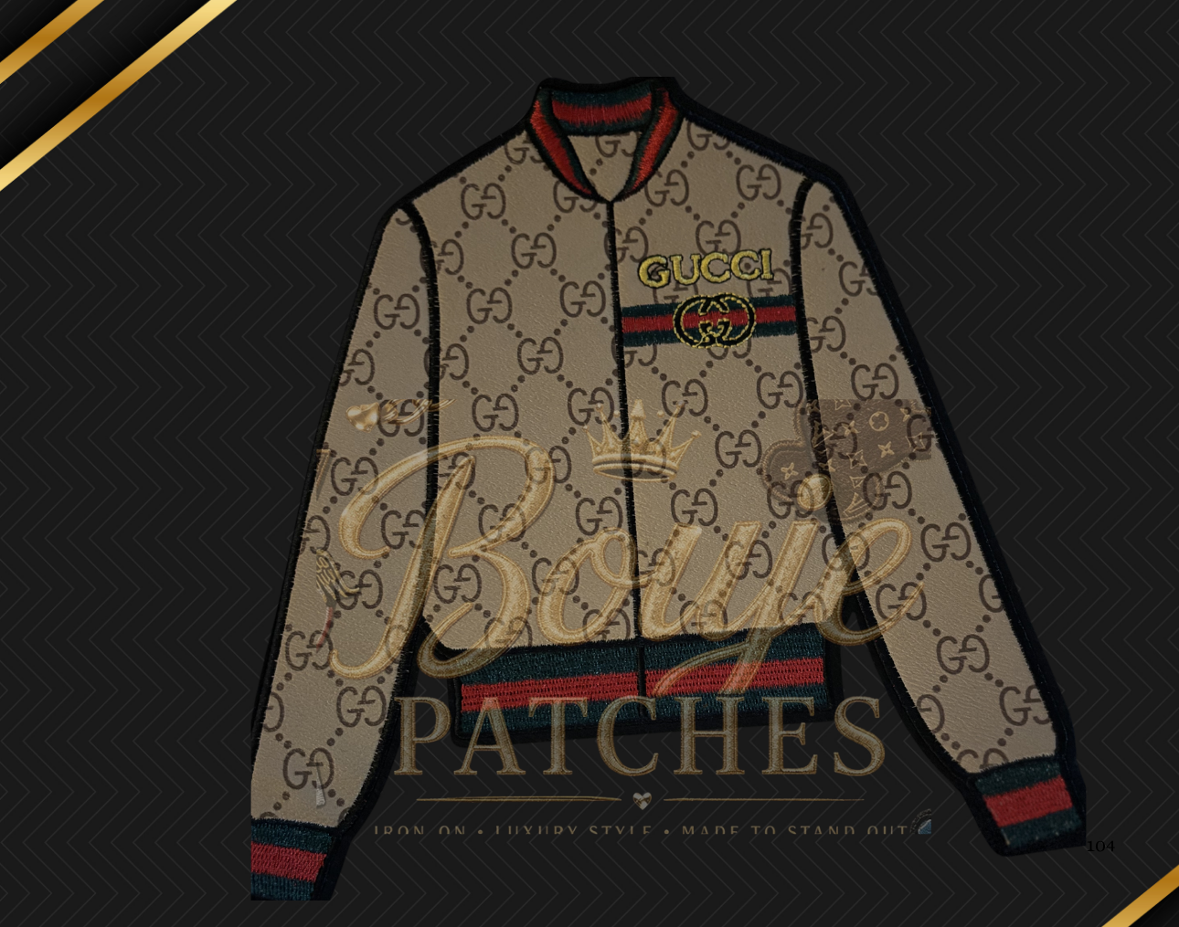Monogram Bomber Jacket