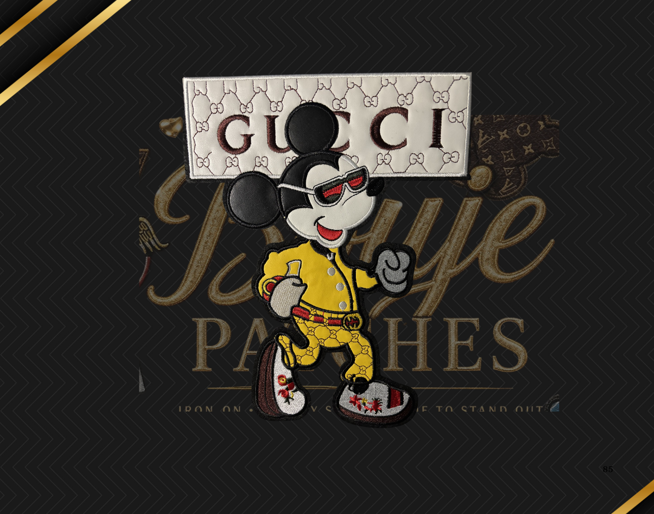 Monogram Mouse Character